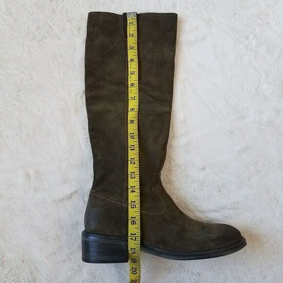 Free People Collection - Arya Riding Suede Tall Boots - Picture 7 of 12